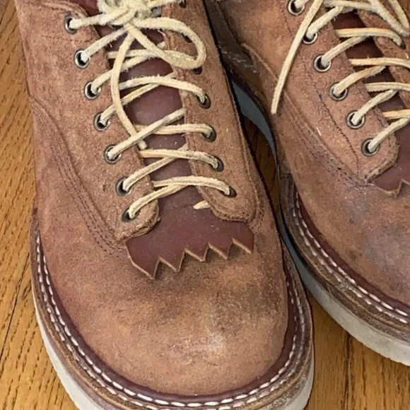 White’s Northwest Oxford Red Dog Roughout Men’s 10D Boot Shoes (Stompers, Epic!) - Picture 4 of 11